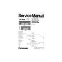 Panasonic SC-HTR210E, SC-HTR210EB, SC-HTR310E, SC-HTR310EB Service Manual