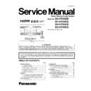 Panasonic SC-HTX5EB, SC-HTX5EG, SU-HTX5EB, SU-HTX5EG Service Manual