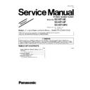 Panasonic SC-NT10E, SC-NT10P, SC-NT10PC (serv.man4) Service Manual Supplement