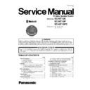 Panasonic SC-NT10E, SC-NT10P, SC-NT10PC (serv.man6) Service Manual