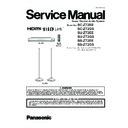 Panasonic SC-ZT2EE, SC-ZT2GS, SU-ZT2EE, SU-ZT2GS, SB-ZT2EE, SB-ZT2GS Service Manual