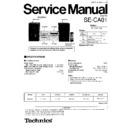se-ca01eebeg service manual