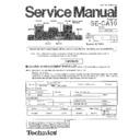 Panasonic SE-CA10EP Service Manual