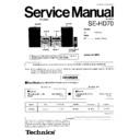 Panasonic SE-HD70EP Service Manual