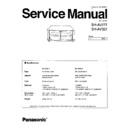 sh-av277, sh-av327 service manual