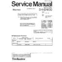 Panasonic SH-EH500 (serv.man2) Service Manual Supplement