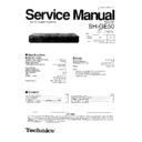 Panasonic SH-GE50PP Service Manual