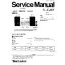 sl-ca01e service manual