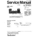 Panasonic SL-EH500E Service Manual