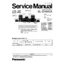 sl-eh600agc service manual changes