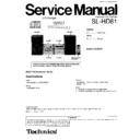 Panasonic SL-HD81E Service Manual