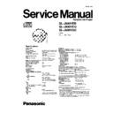 Panasonic SL-J600VEB, SL-J600VEG, SL-J600VGC Service Manual