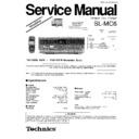 sl-mc6e service manual