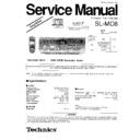 sl-mc6gc, sl-mc6gn service manual