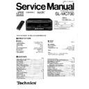 Panasonic SL-MC700P Service Manual
