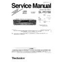 sl-pd788p, sl-pd788pc service manual simplified