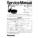 Panasonic SL-S241CPX Service Manual Changes