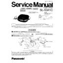 Panasonic SL-S341CP, SL-S341CPC Service Manual Changes
