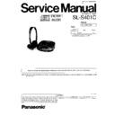 Panasonic SL-S401CP Service Manual Changes