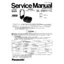 Panasonic SL-SW411CPC Service Manual Changes