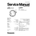sl-sx320eb, sl-sx320eg service manual