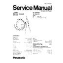 Panasonic SL-SX420EB, SL-SX420EG Service Manual