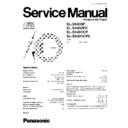 sl-sx430p, sl-sx430pc, sl-sx431cp, sl-sxcpc service manual