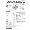 sl-vp45gk, sl-vp45gcs, sl-vp45gh service manual