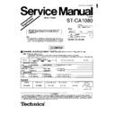 Panasonic ST-CA1080 (serv.man2) Service Manual Supplement