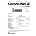 Panasonic SU-V500M2 Service Manual