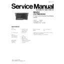 Panasonic CN-TM4290AA Service Manual