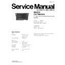 Panasonic CN-TM4490A Service Manual