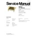 Panasonic CN-TM5360A Service Manual