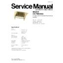 Panasonic CN-TM5490A Service Manual