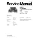 Panasonic CN-TM6360A Service Manual