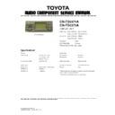 Panasonic CN-TS0371A, CN-TS0373A Service Manual
