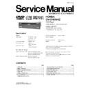 Panasonic CN-VH8160Z Service Manual