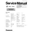 Panasonic CQ-C5302W Service Manual