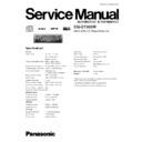 Panasonic CQ-C7303W Service Manual