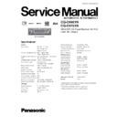 Panasonic CQ-C9901N, CQ-C9701N Service Manual