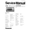 Panasonic CQ-CK2303W Service Manual