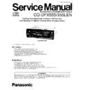 Panasonic CQ-DFX555LEN, CQ-DFX355LEN Service Manual