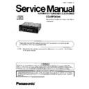 Panasonic CQ-DP303W Service Manual