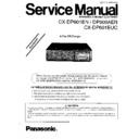 Panasonic CQ-DP601EN, CQ-DP600AEN, CX-DP601EUC Service Manual Supplement
