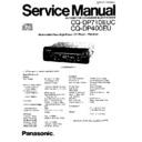 Panasonic CQ-DP710EUC, CQ-DP400EU Service Manual Supplement