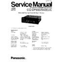 Panasonic CQ-DP930EUC, CQ-DP940EUC Service Manual