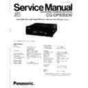 Panasonic CQ-DP935EW Service Manual