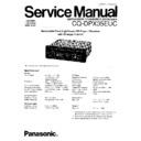 Panasonic CQ-DPX35EUC Service Manual