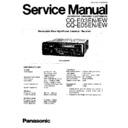 Panasonic CQ-E03EN, CQ-E03EW, CQ-E05EN, CQ-E05EW Service Manual