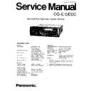 Panasonic CQ-E15EUC Service Manual